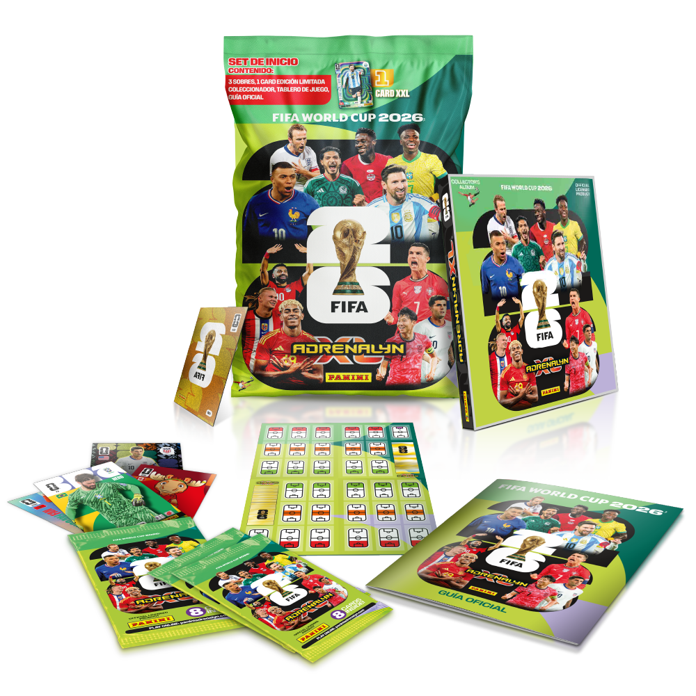 Panini ADRENALYN World cup 2026 Starter pack