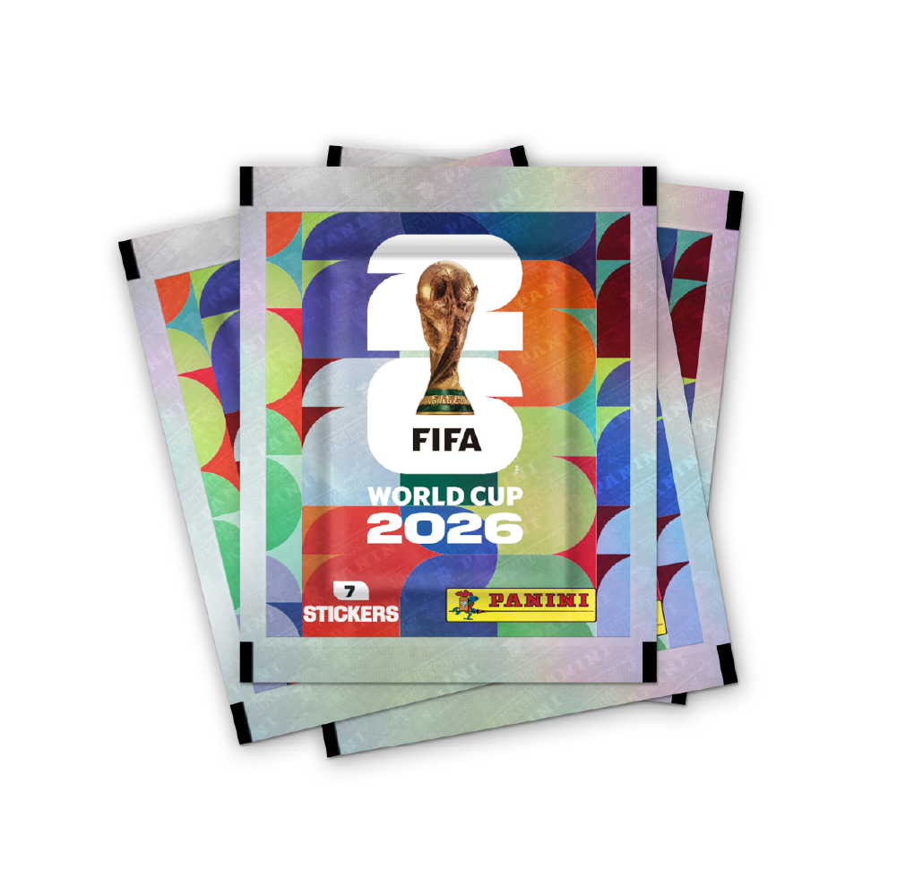 Mundial 2026 - PANINI 10 sobres de cromos (cada sobre contiene 7 cromos)