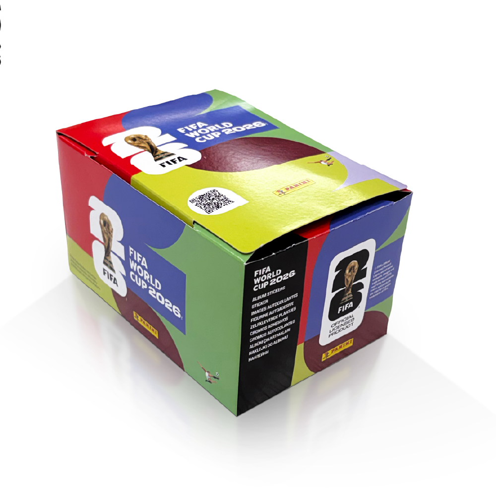 Mundial 2026 – PANINI caja con 104 sobres de cromos